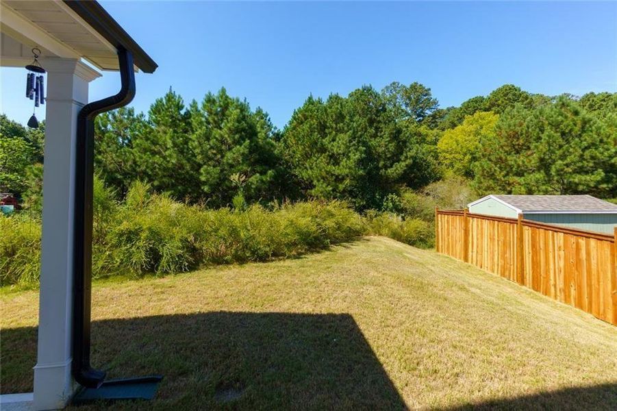 Exterior details and patio area of a home in Arrington, Adairsville (Image 31).