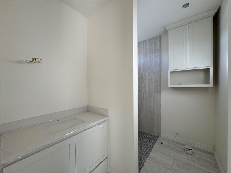 In-progress construction of a new home in , College Station, TX (Image 12).