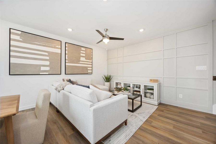 Furnished interior view inside a new home in Pinehaven, Houston (Image 14).