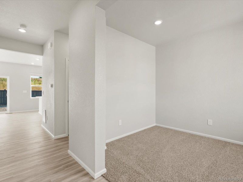 Spacious, unfurnished interior of a new home in Westgate, Greeley (Image 32). Spacious, unfurnished interior of a new home in Westgate, Greeley (Image 32).