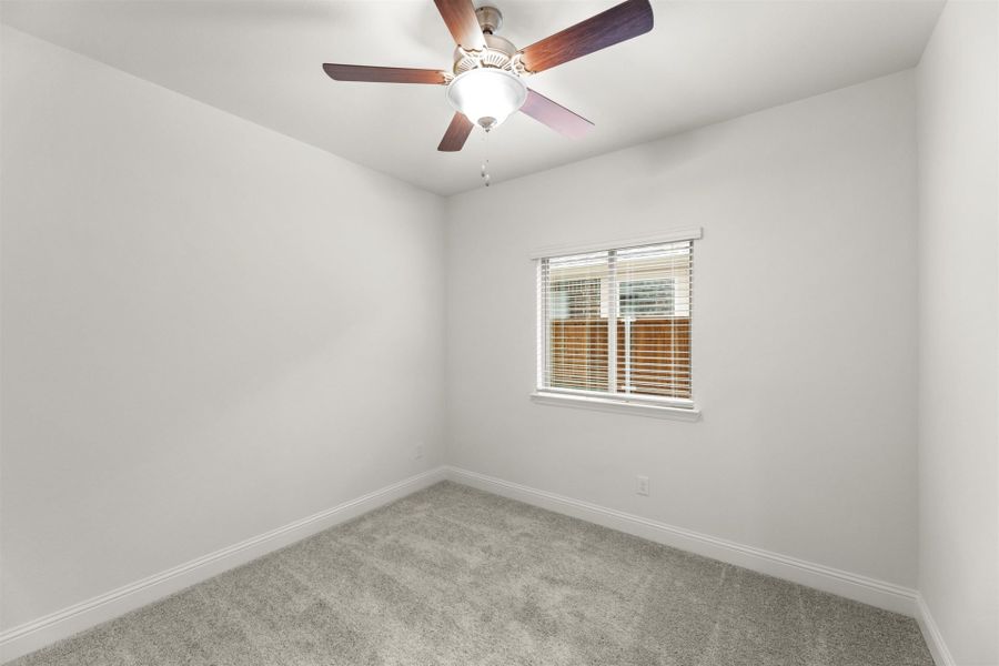 Spacious, unfurnished interior of a new home in The Reserve at Spiritas Ranch, Little Elm (Image 17).