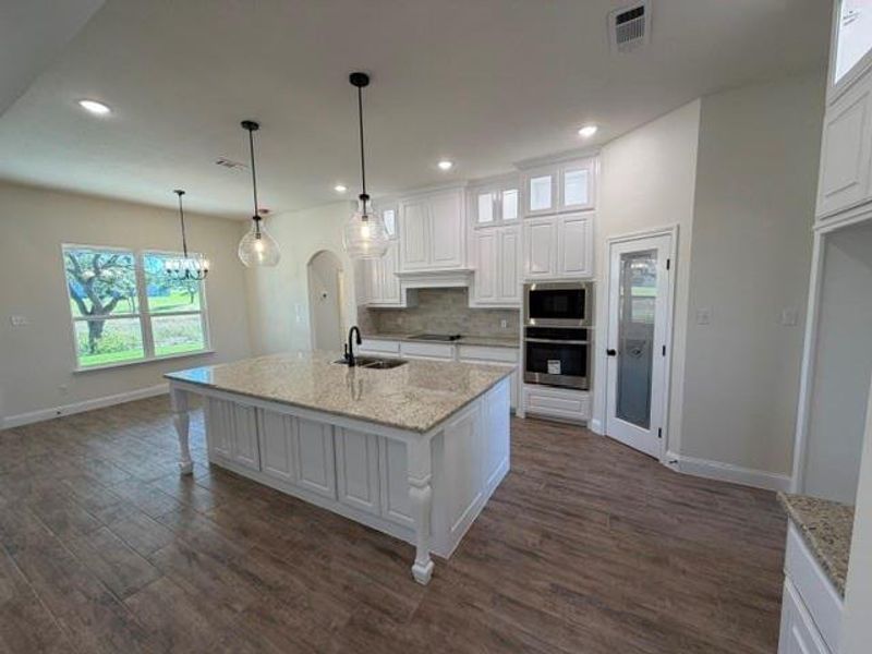 Furnished interior view inside a new home in , Azle (Image 6).