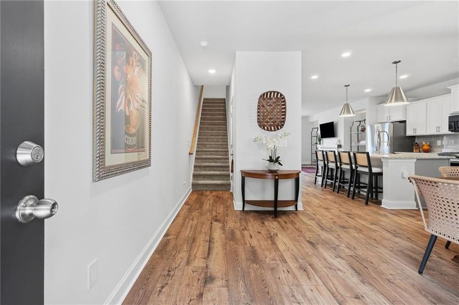 Furnished interior view inside a new home in , Sugar Hill (Image 38).