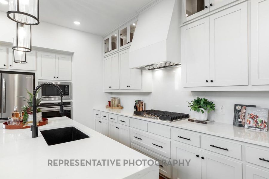 Furnished interior view inside a new home in Kresston, Montgomery (Image 25).