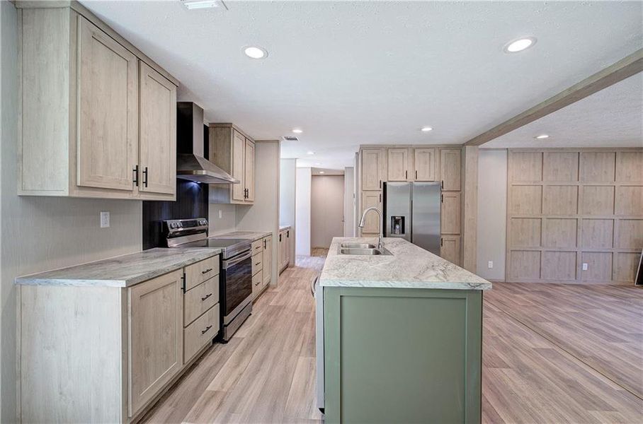 Furnished interior view inside a new home in , Talking Rock (Image 6).