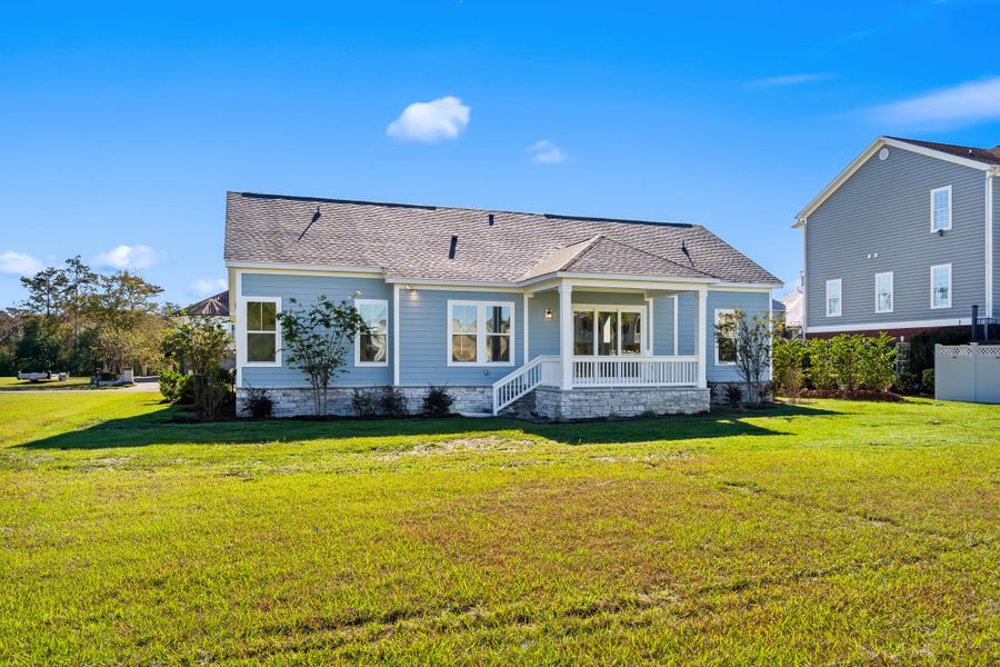Exterior details and patio area of a home in Pottery Landing, Conway (Image 17).