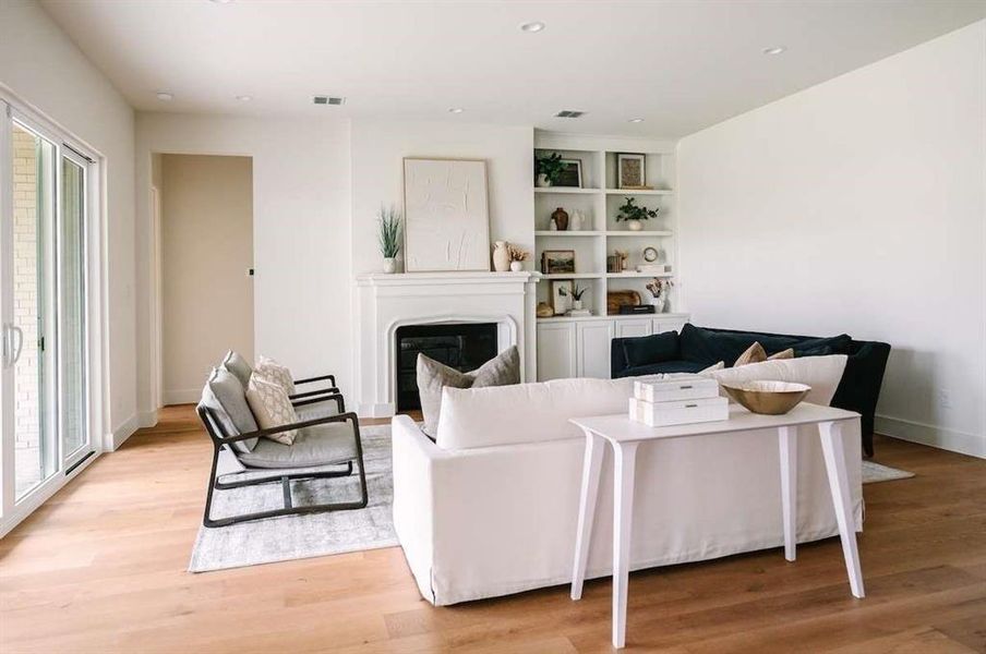 Furnished interior view inside a new home in , Aledo (Image 9).