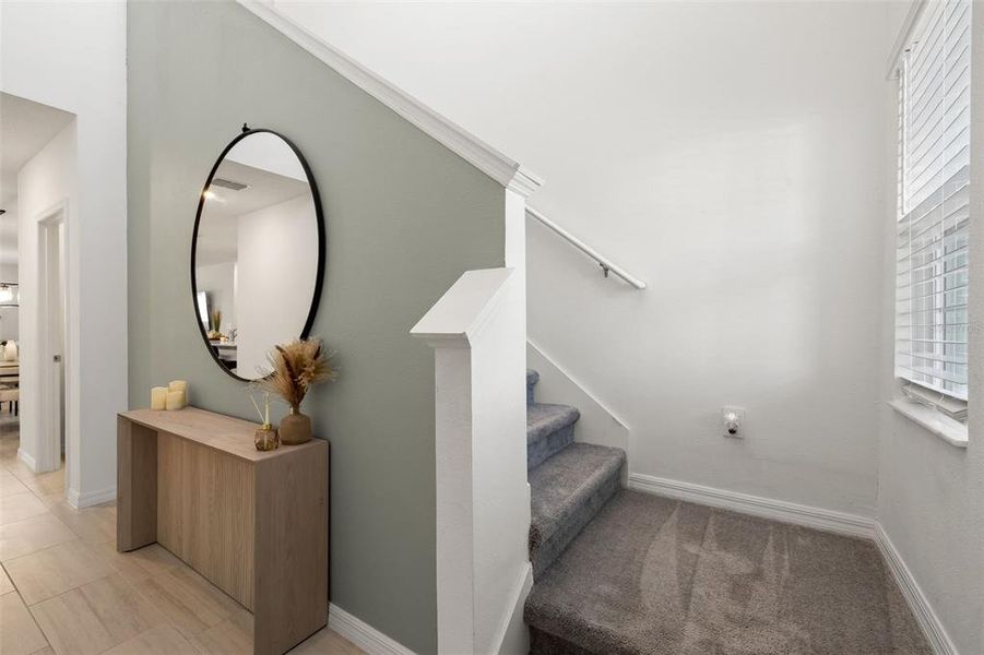 Furnished interior view inside a new home in Connerton, Land O' Lakes (Image 13).
