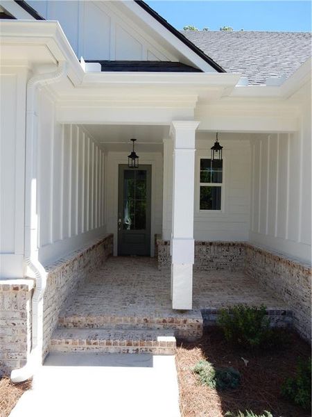Exterior details and patio area of a home in , Demorest (Image 12).