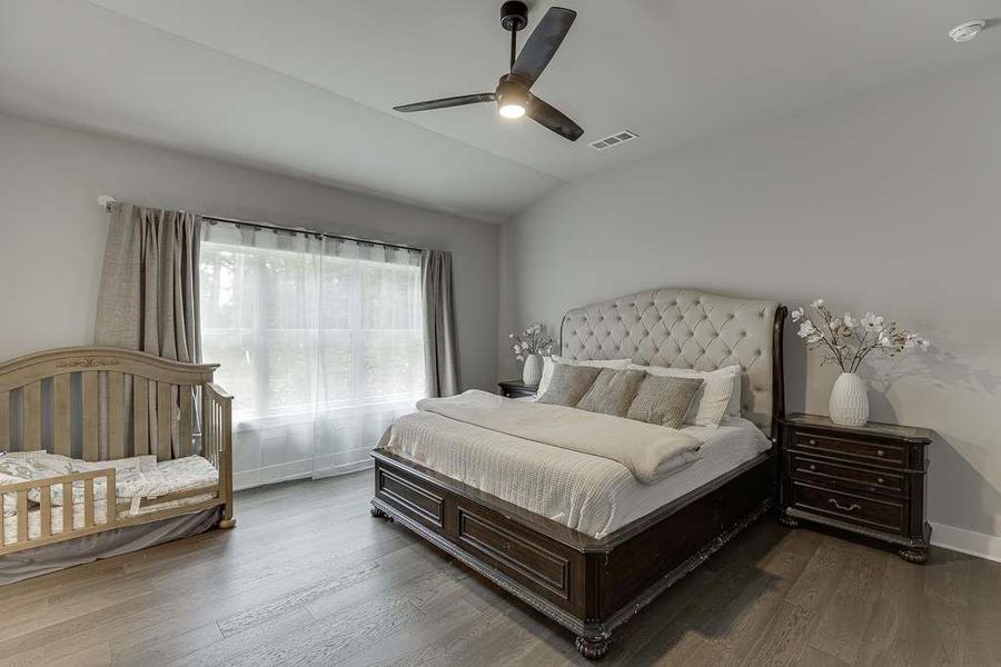 Furnished interior view inside a new home in , Dacula (Image 27).