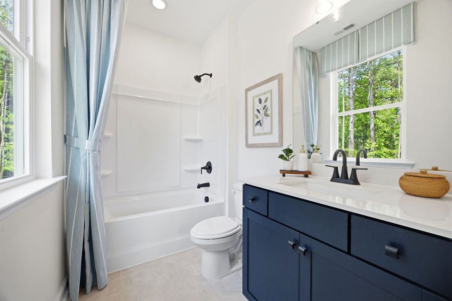 Representative furnished interior of a home built from the The Ashport K by Davidson Homes LLC in Montrose, Aberdeen (Image 43).