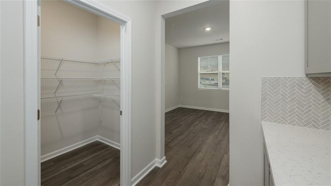 Spacious, unfurnished interior of a new home in Brooks Station, Dacula (Image 20).