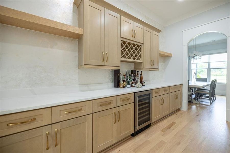 Furnished interior view inside a new home in , Buford (Image 37).