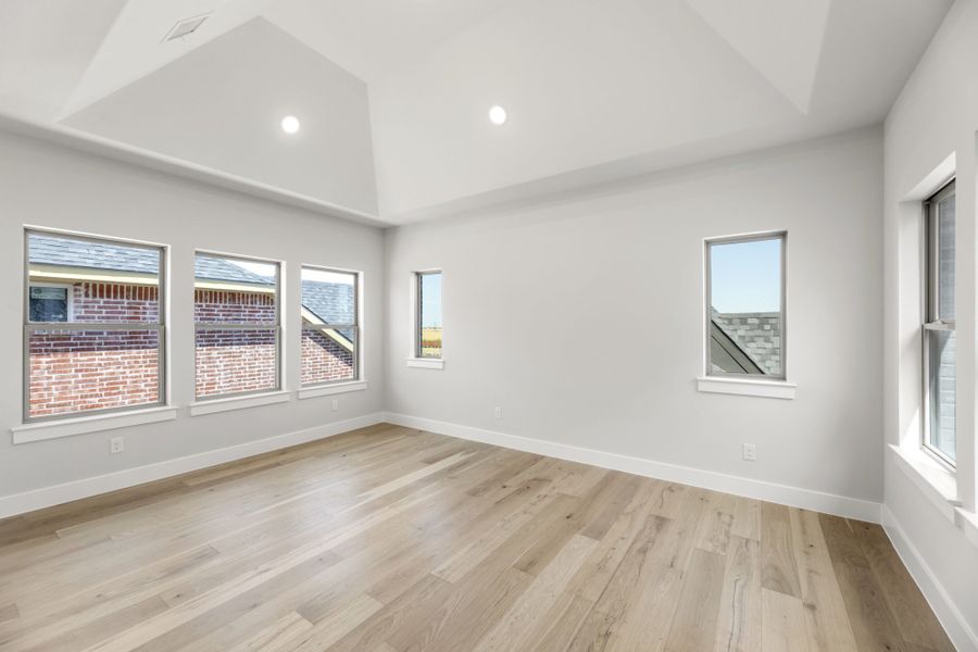 Representative unfurnished interior of a home built from the 5032 by Tradition Homes in Lakewood at Brookhollow – 60′ Lots, Prosper (Image 24).