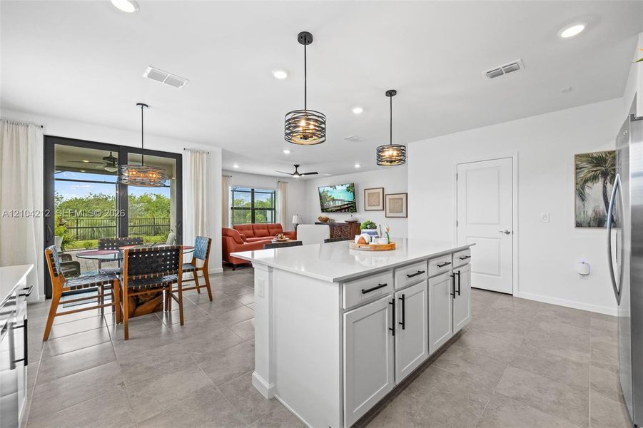 Furnished interior view inside a new home in , Labelle (Image 35).