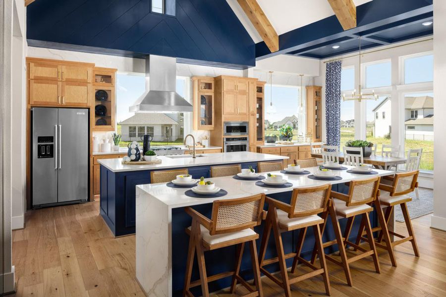 Representative furnished interior of a home built from the Grand Legacy by Grand Homes in Grand Oaks, Celina (Image 6).