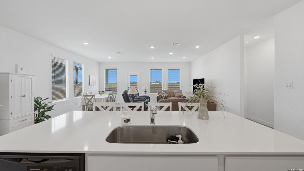 Furnished interior view inside a new home in Navarro Ranch, Seguin (Image 6).