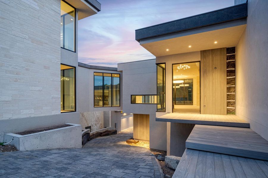 Exterior details and patio area of a home in , West Lake Hills (Image 26).
