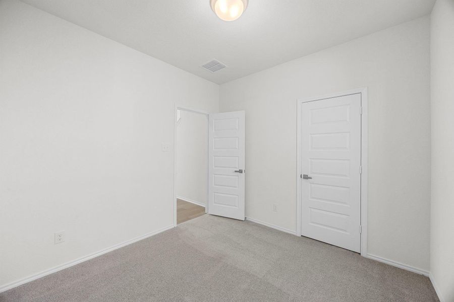 Spacious, unfurnished interior of a new home in Salerno - Heritage Collection, Round Rock (Image 27). Spacious, unfurnished interior of a new home in Salerno - Heritage Collection, Round Rock (Image 27).