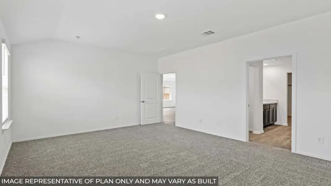 Representative unfurnished interior of a home built from the Caden by D.R. Horton in Madeley Creek Preserve, Conroe (Image 23). Representative unfurnished interior of a home built from the Caden by D.R. Horton in Madeley Creek Preserve, Conroe (Image 23).