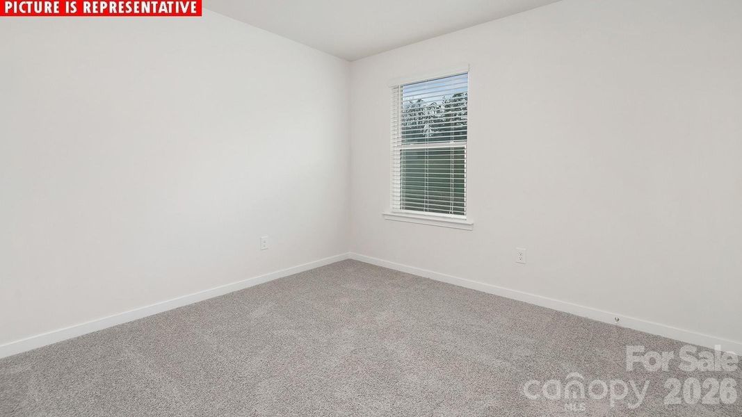 Spacious, unfurnished interior of a new home in Cardinal Creek, Charlotte (Image 20).