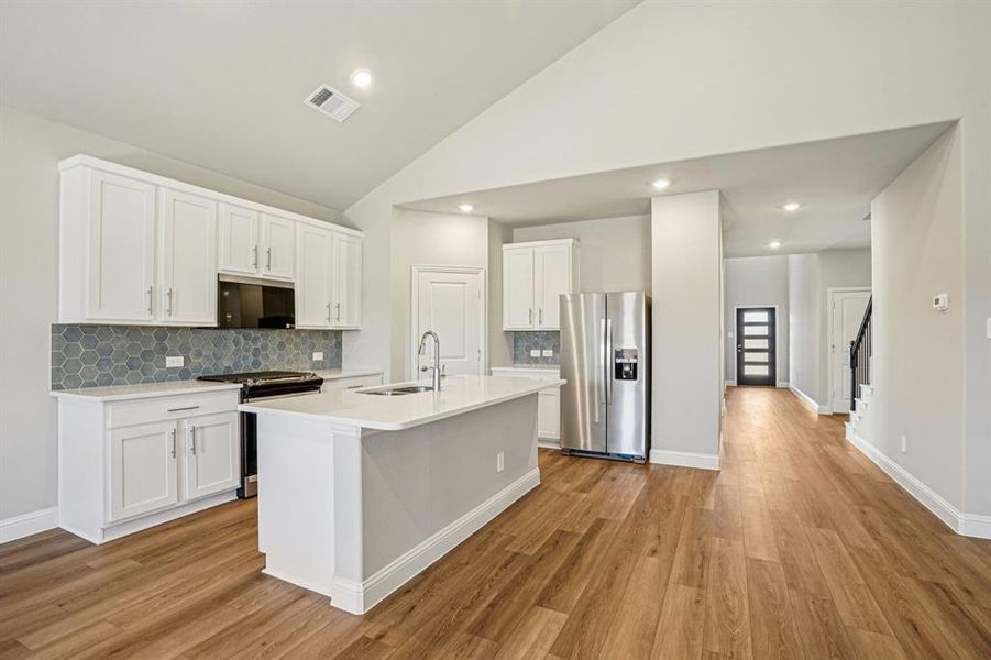 Photo is not of the actual home, but is an inspirational photo of builder’s model home and may depict options, furnishings, and/or decorator features that are not included.