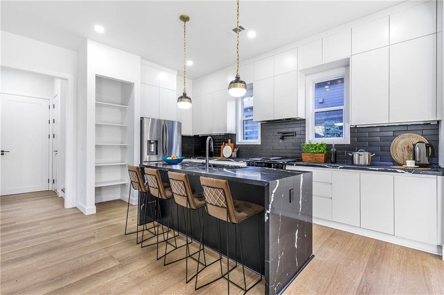 Furnished interior view inside a new home in , Atlanta (Image 14). Furnished interior view inside a new home in , Atlanta (Image 14).