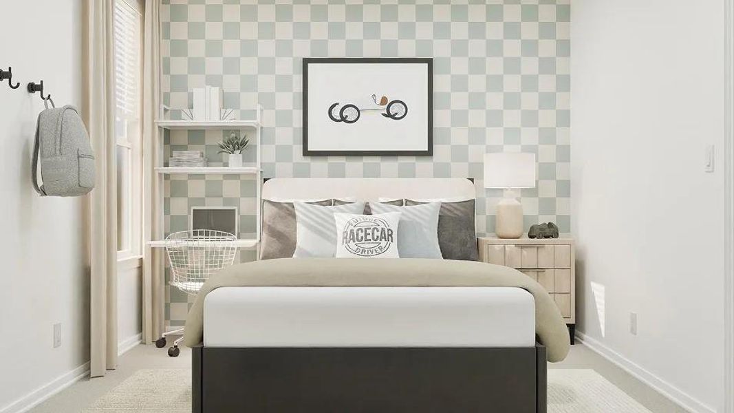 Furnished interior view inside a new home in Cotton Brook, Hutto (Image 16). Furnished interior view inside a new home in Cotton Brook, Hutto (Image 16).