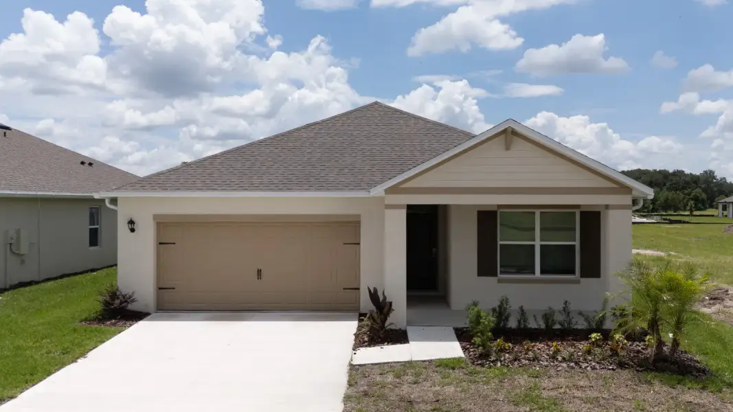 Representative exterior photo of a completed home built from the Aria by D.R. Horton in James Landing, Leesburg, FL (Image 2).