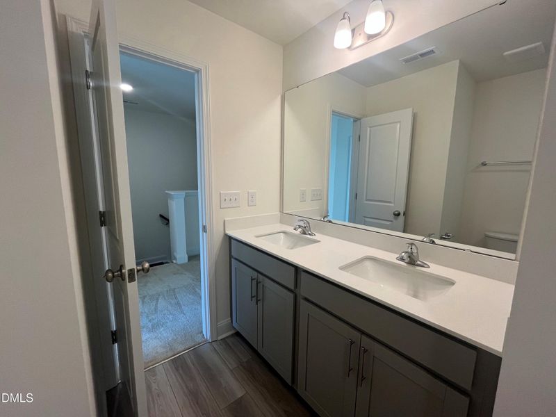 Bath 2 double vanities