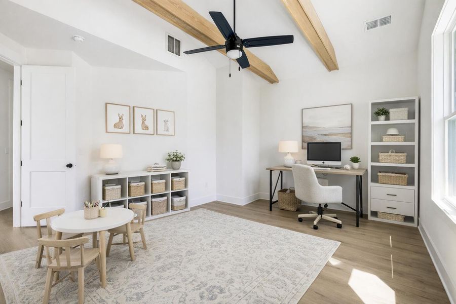 Furnished interior view inside a new home in , Johns Island (Image 13).