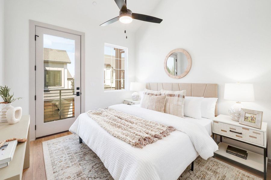 Furnished interior view inside a new home in , Austin (Image 9).