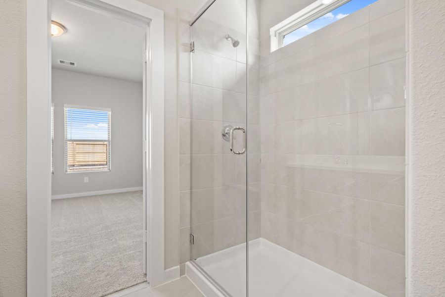 Close-up of interior finishes inside a home in Arabella on the Prairie 60', Richmond (Image 11).