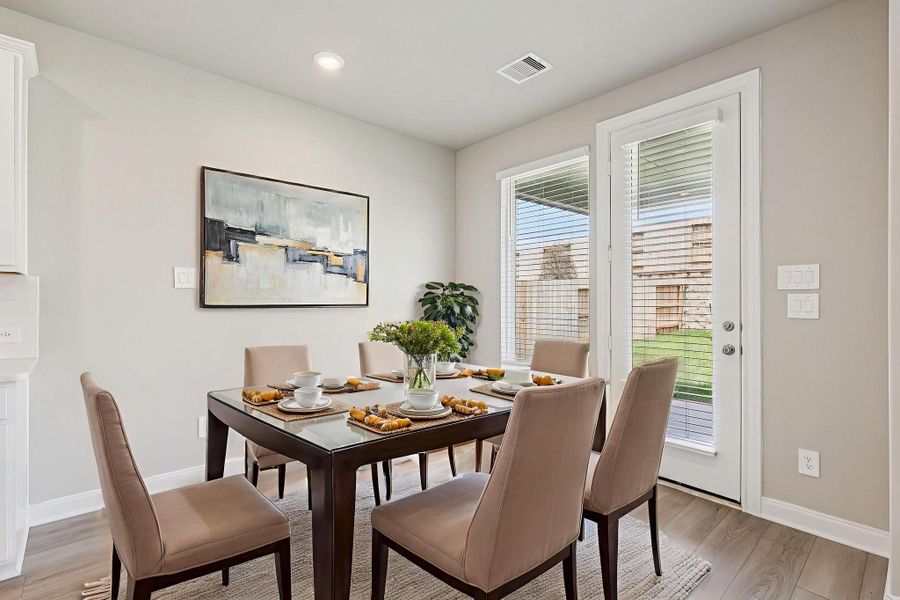 Photo is not of the actual home, but is an inspirational photo of builder’s model home and may depict options, furnishings, and/or decorator features that are not included