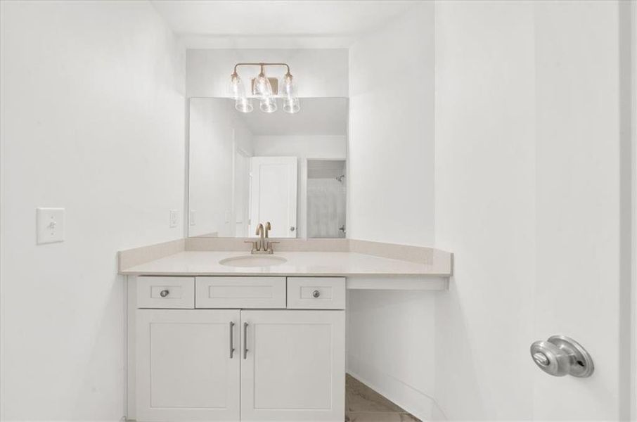 Furnished interior view inside a new home in , Cumming (Image 10).