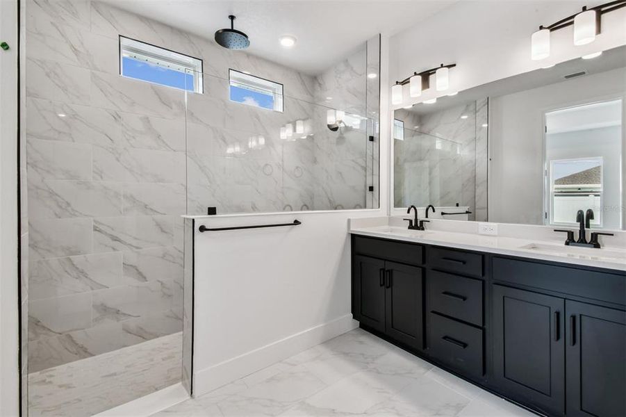 Furnished interior view inside a new home in The Peninsula at Rhodine Lake, Riverview (Image 9).