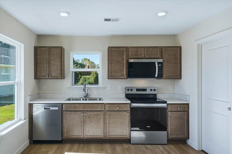 Furnished interior view inside a new home in Stones Throw, Inman (Image 6).