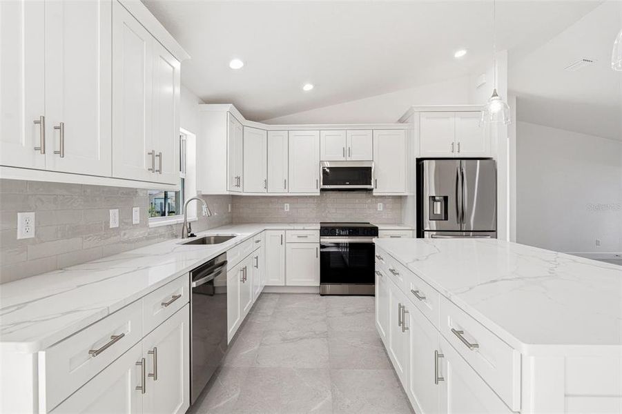 Furnished interior view inside a new home in , Englewood (Image 8).