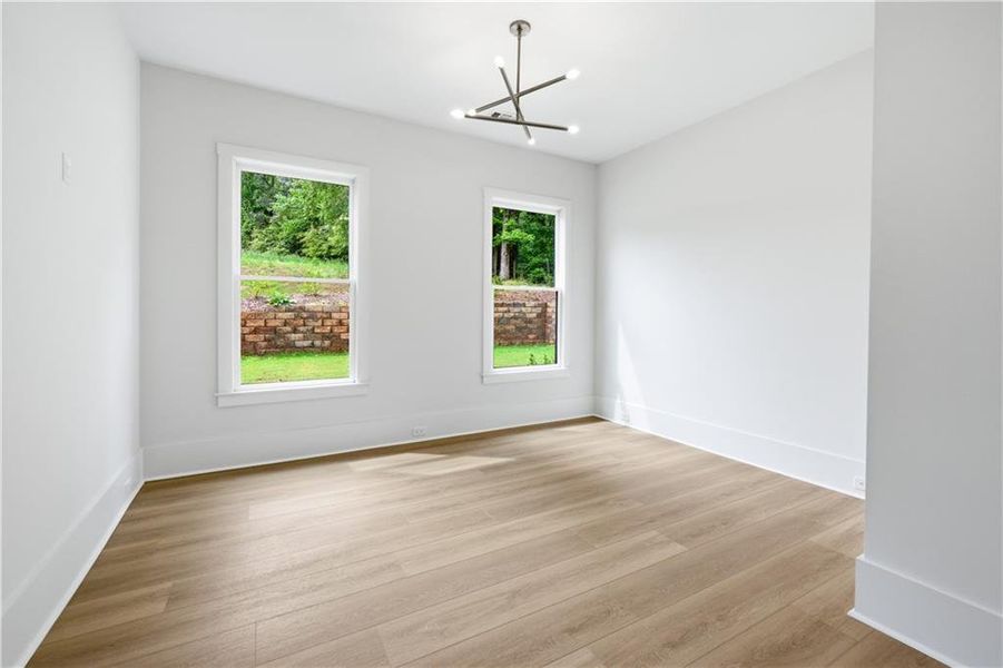 Spacious, unfurnished interior of a new home in , Monroe (Image 46).