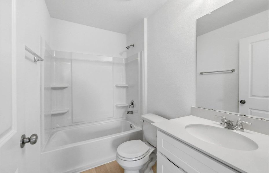 Furnished interior view inside a new home in Alto, San Marcos (Image 14).