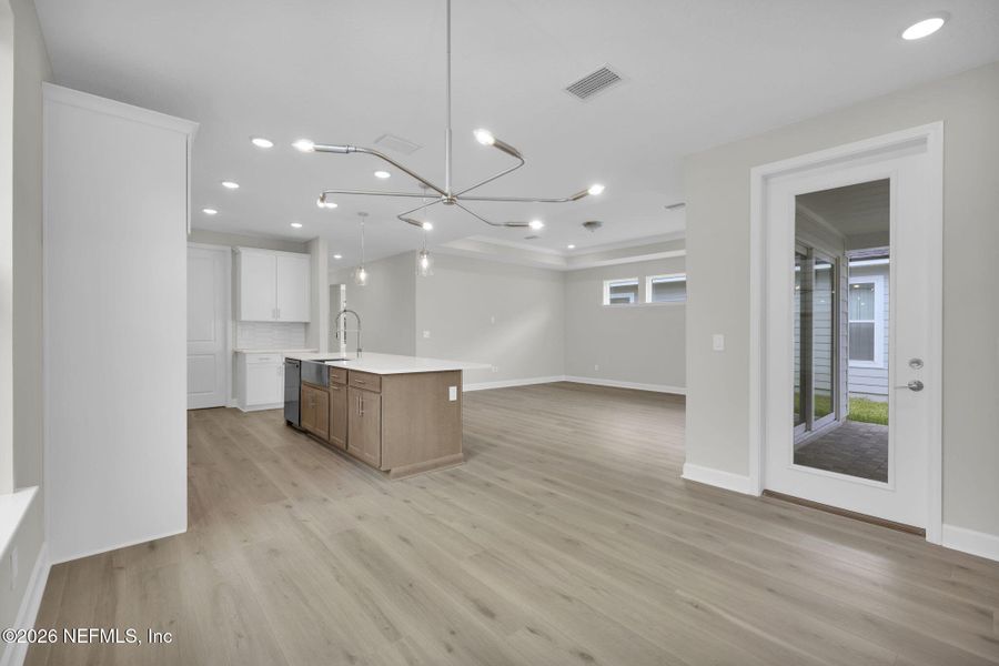 Spacious, unfurnished interior of a new home in Seabrook Village at Seabrook, Nocatee (Image 45).