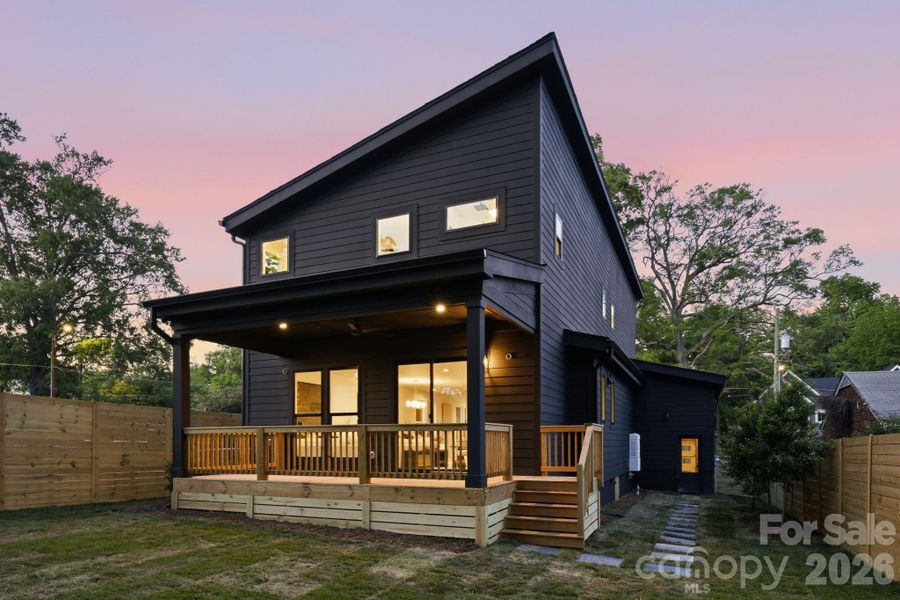 Exterior details and patio area of a home in , Charlotte (Image 3).
