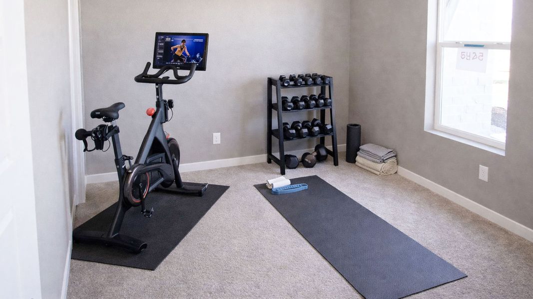 Furnished interior view inside a new home in Windler Townhomes, Aurora (Image 41).