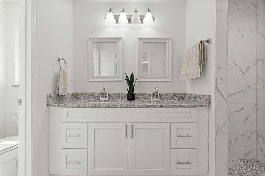 Furnished interior view inside a new home in , Dunnellon (Image 14).