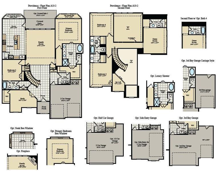 2D floor plan layout of this home in Callan Village, Lorena, TX (Image 5).