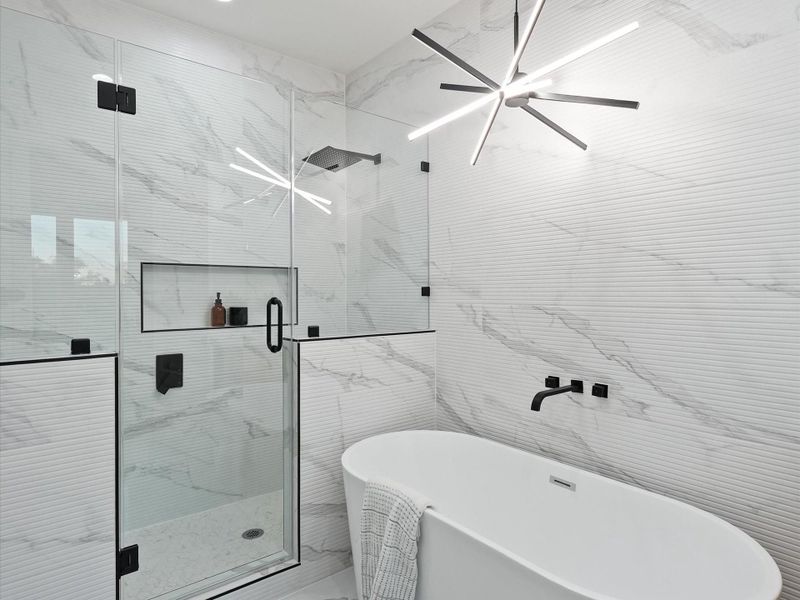 Furnished interior view inside a new home in , Houston (Image 5).