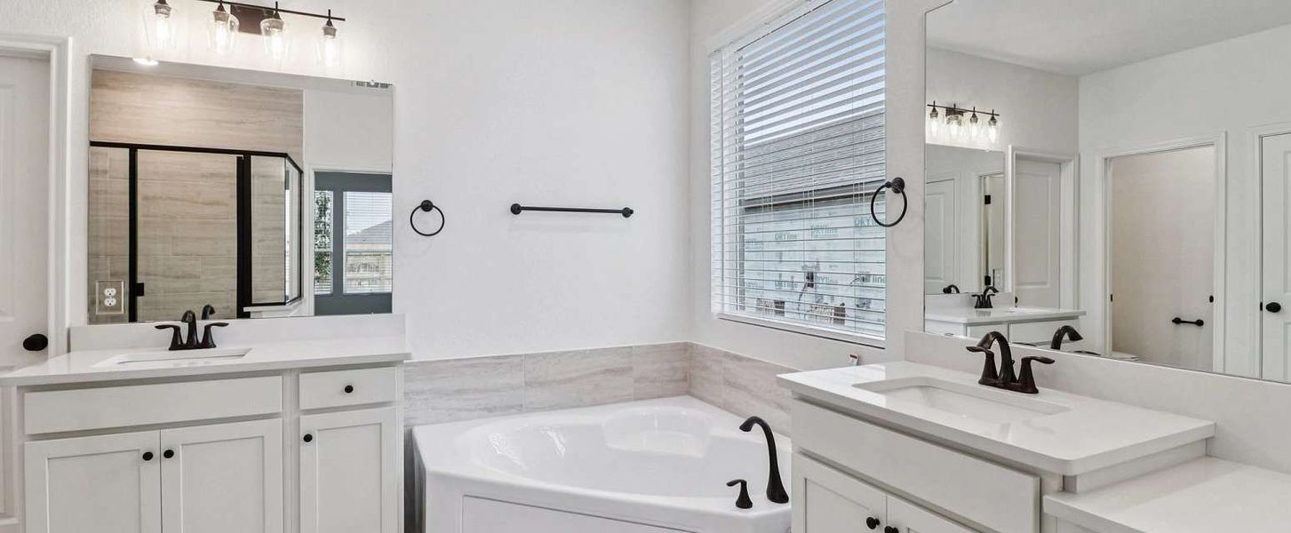 Representative furnished interior of a home built from the San Saba by Ashton Woods in The Heritage at Saddlebrook Ranch 70's, Schertz (Image 12). Representative furnished interior of a home built from the San Saba by Ashton Woods in The Heritage at Saddlebrook Ranch 70's, Schertz (Image 12).