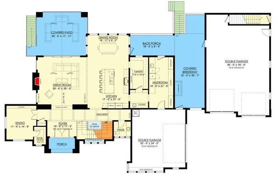 2D floor plan layout of this home in , Acworth, GA (Image 3).