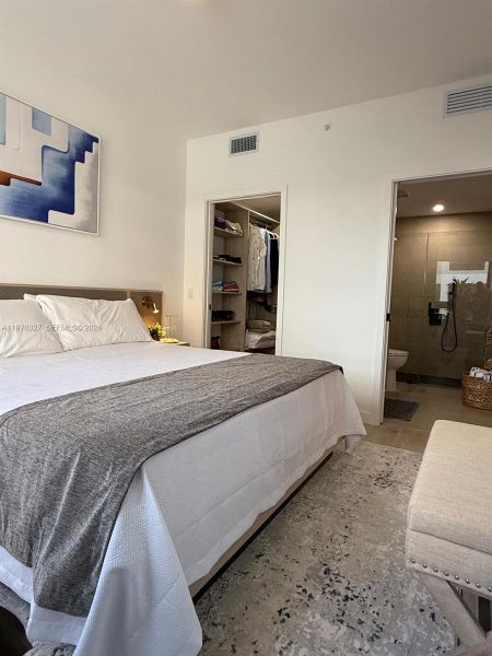 Furnished interior view inside a new home in , Miami (Image 8).