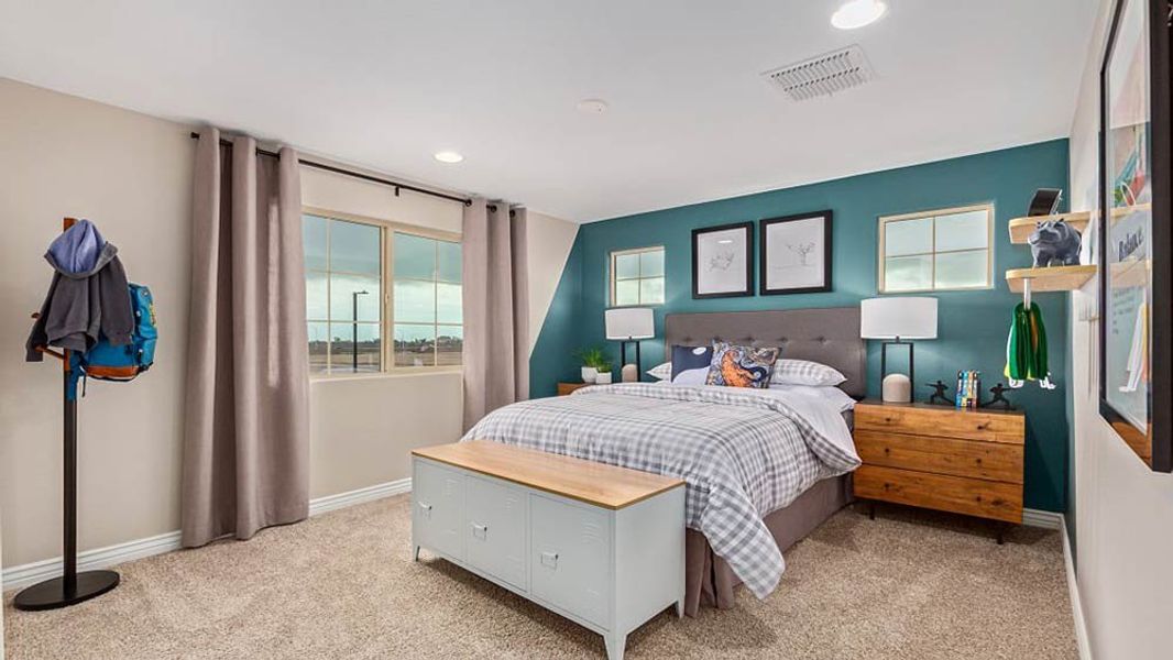 Representative furnished interior of a home built from the Paisley by Taylor Morrison in Paradisi Discovery Collection, Surprise (Image 34).